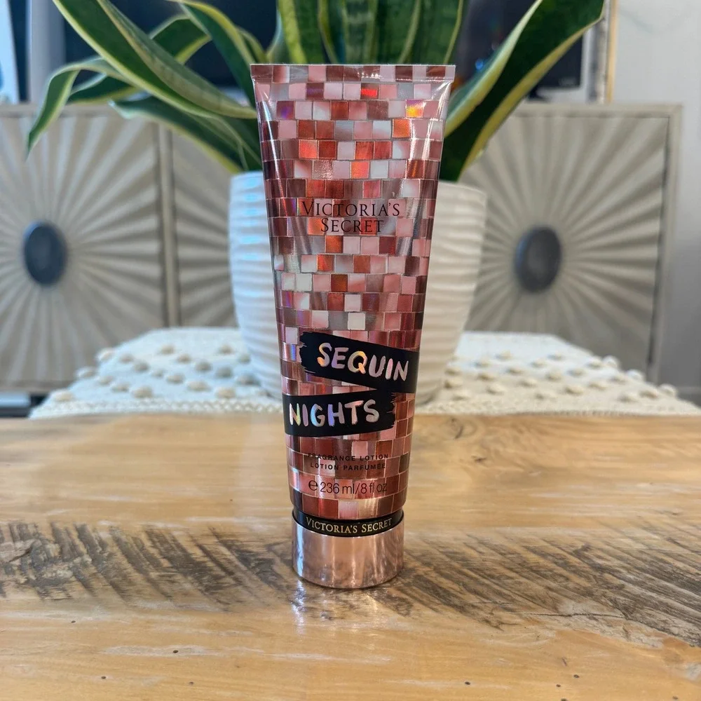 Victoria's Secret Sequin Nights Fragrance Lotion 8oz Sparkling Pomegranate NEW